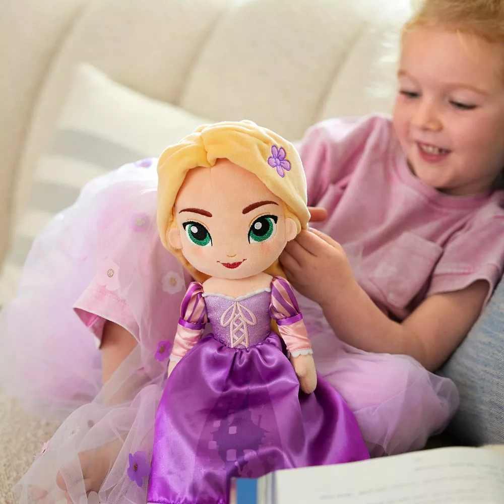 Rapunzel Plush Doll – Tangled – 13 1/2'' 4 Rapunzel Plush Doll – Tangled – 13 1/2'' - Image 2