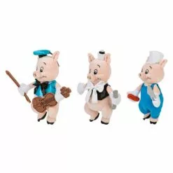 The Three Little Pigs Plush Set – Disney100 – Small 11'' -National Geographic Shop 1234105804694 1