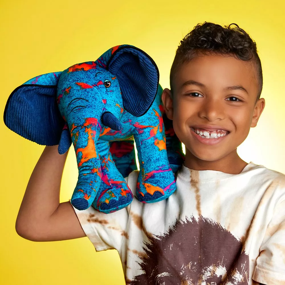 National Geographic Elephant Plush – 10'' 4 National Geographic Elephant Plush – 10'' - Image 2