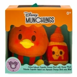 Orange Bird Citrus-Infused Cupcake Disney Munchlings Plush – Specialty Treats – Micro 4 1/2'' – Limited Release -National Geographic Shop 1517041283706 4