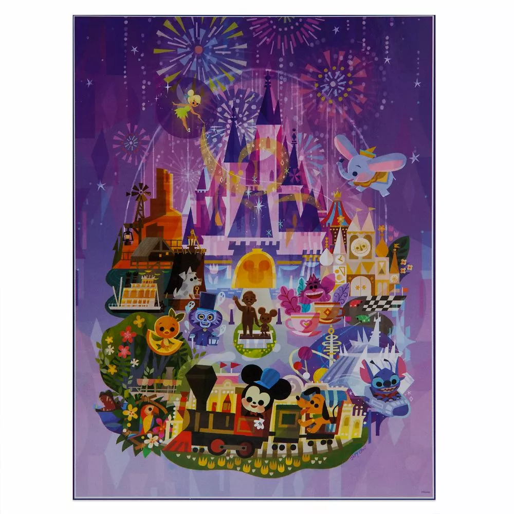 Disney Parks Puzzle By Joey Chou 4 Disney Parks Puzzle By Joey Chou - Image 2