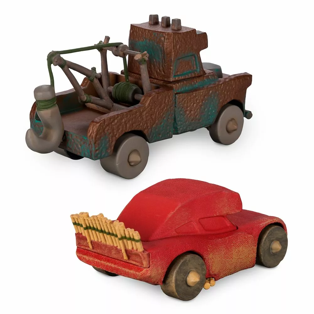 Lightning McQueen And Tow Mater Die Cast Set – Cars On The Road 4 Lightning McQueen And Tow Mater Die Cast Set – Cars On The Road - Image 2