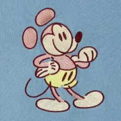 Mickey Mouse Genuine Mousewear Pullover Hoodie For Adults - Blue -National Geographic Shop 2140057340204 2