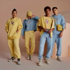 Mickey Mouse Genuine Mousewear Pullover Hoodie For Adults - Blue -National Geographic Shop 2140057340204 4