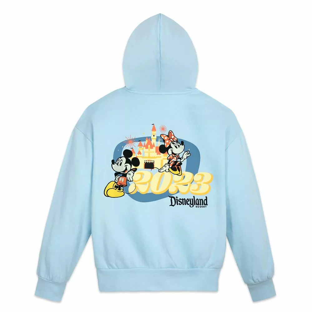 Mickey And Minnie Mouse Zip Hoodie For Women – Disneyland 2023 4 Mickey And Minnie Mouse Zip Hoodie For Women – Disneyland 2023 - Image 2