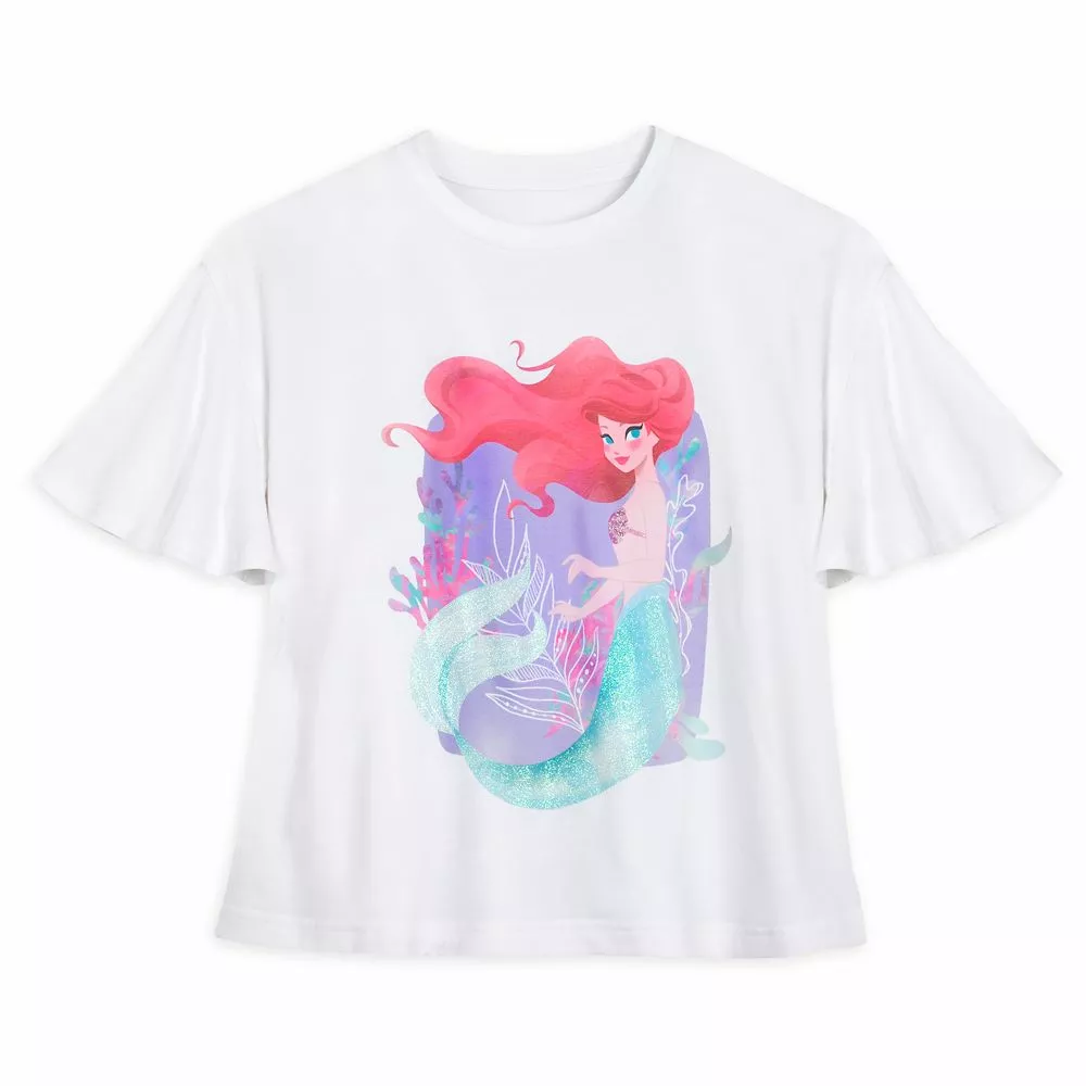 Ariel Fashion T-Shirt For Women – The Little Mermaid 3 Ariel Fashion T-Shirt For Women – The Little Mermaid
