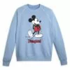Mickey Mouse Classic Sweatshirt For Adults – Disneyland – Blue -National Geographic Shop 2140057390906