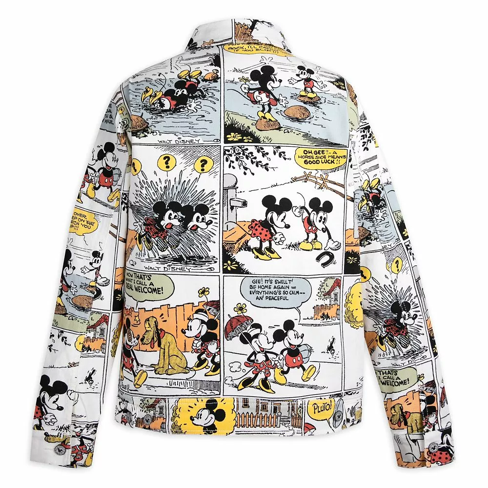 Mickey Mouse And Friends Denim Jacket For Adults By Our Universe 6 Mickey Mouse And Friends Denim Jacket For Adults By Our Universe - Image 4