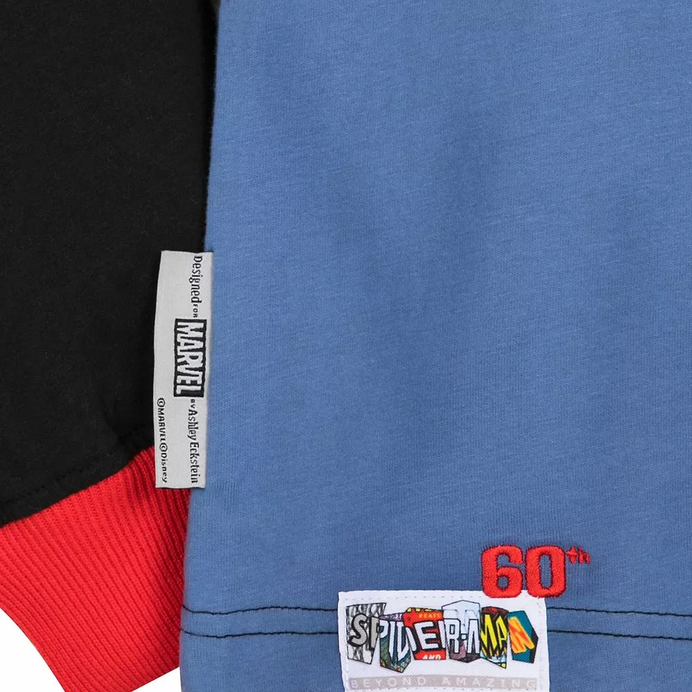 Spider-Man 60th Anniversary Long Sleeve T-Shirt For Adults By Ashley Eckstein 6 Spider-Man 60th Anniversary Long Sleeve T-Shirt For Adults By Ashley Eckstein - Image 4