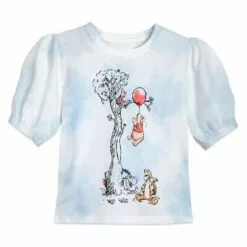 Winnie The Pooh And Pals Tie-Dye Fashion Top For Women