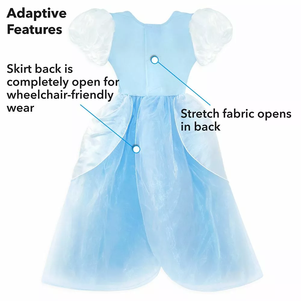 Cinderella Adaptive Costume For Kids 6 Cinderella Adaptive Costume For Kids - Image 4