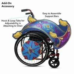 Jasmine Magic Carpet Wheelchair Wrap – Aladdin -National Geographic Shop 2842107019077 3