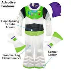 Buzz Lightyear Adaptive Costume For Kids – Toy Story 15 Buzz Lightyear Adaptive Costume For Kids – Toy Story -National Geographic Shop 2890041618649 2