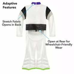 Buzz Lightyear Adaptive Costume For Kids – Toy Story 17 Buzz Lightyear Adaptive Costume For Kids – Toy Story -National Geographic Shop 2890041618649 4