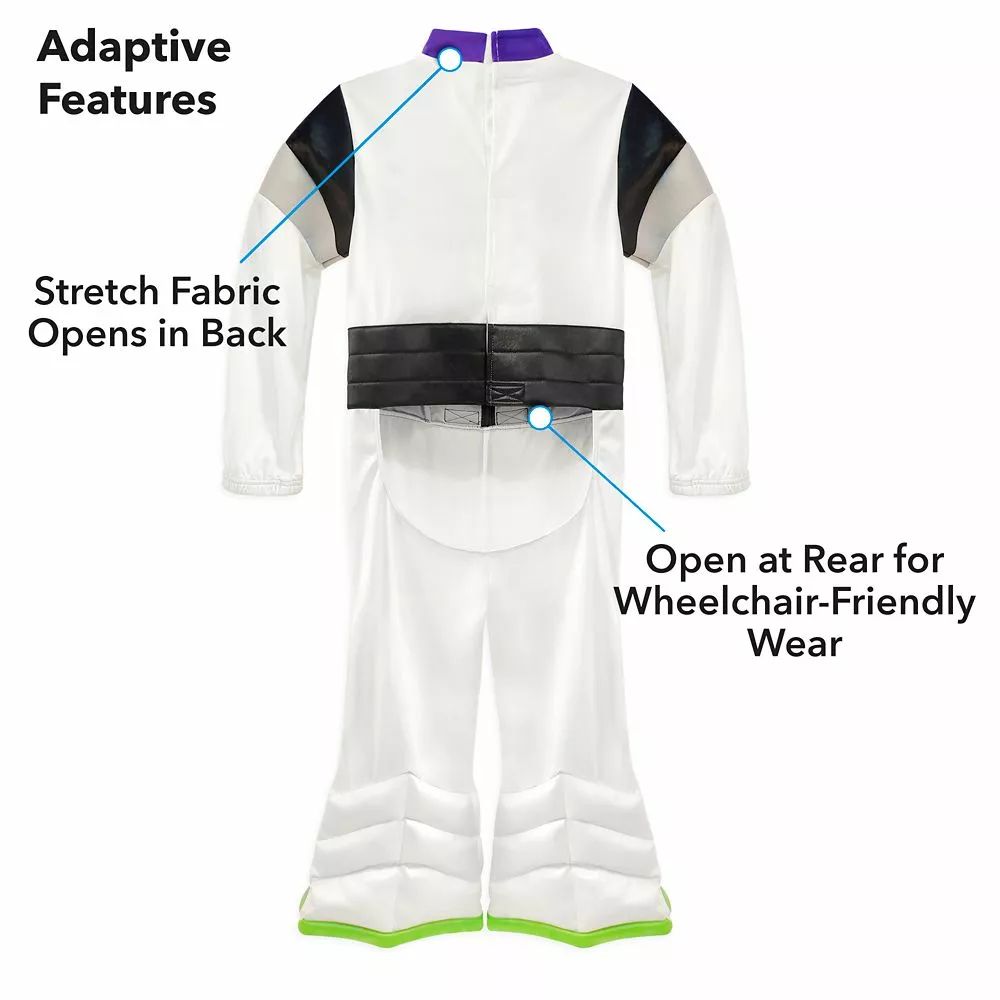 Buzz Lightyear Adaptive Costume For Kids – Toy Story 7 Buzz Lightyear Adaptive Costume For Kids – Toy Story - Image 5