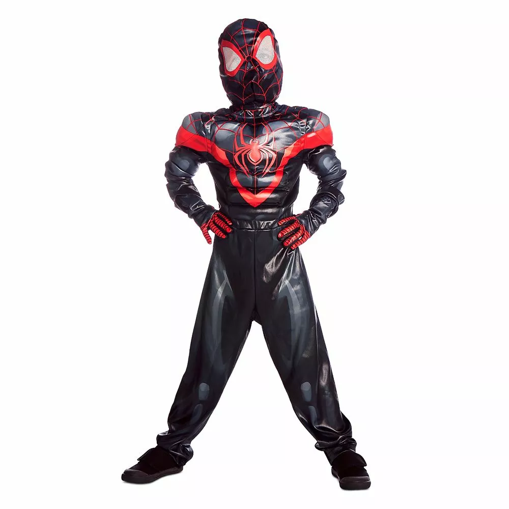 Miles Morales Spider-Man Costume For Kids 3 Miles Morales Spider-Man Costume For Kids