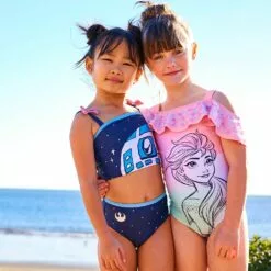 Elsa Swimsuit For Girls – Frozen -National Geographic Shop 3920046952286 4