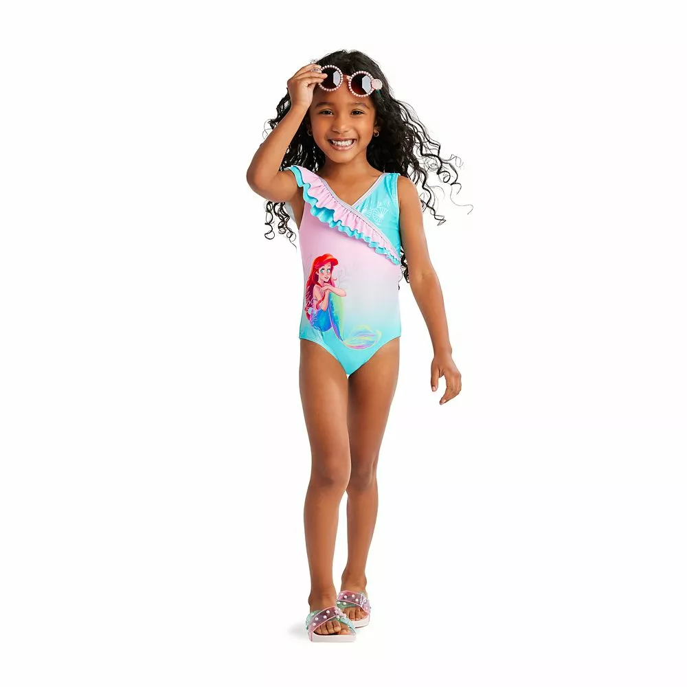 Ariel Swimsuit For Girls – The Little Mermaid 4 Ariel Swimsuit For Girls – The Little Mermaid - Image 2