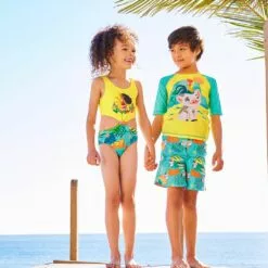 Pua And Hei Hei Swim Trunks For Kids – Moana -National Geographic Shop 3921046952276 5