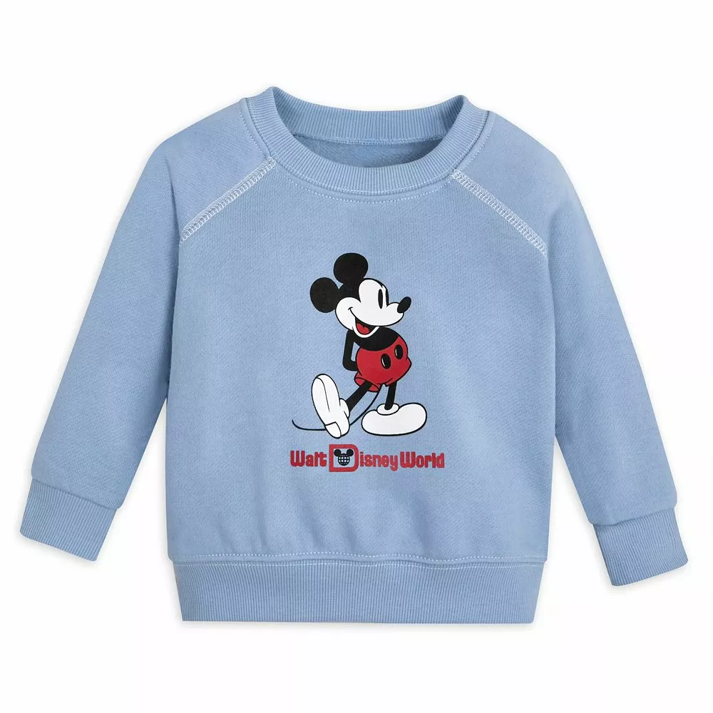 Mickey Mouse Classic Sweatshirt For Baby – Walt Disney World – Blue 3 Mickey Mouse Classic Sweatshirt For Baby – Walt Disney World – Blue