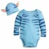 Na'vi Costume Bodysuit And Beanie Set For Baby – Pandora – The World Of Avatar 2 Na'vi Costume Bodysuit And Beanie Set For Baby – Pandora – The World Of Avatar -National Geographic Shop 4041057394983