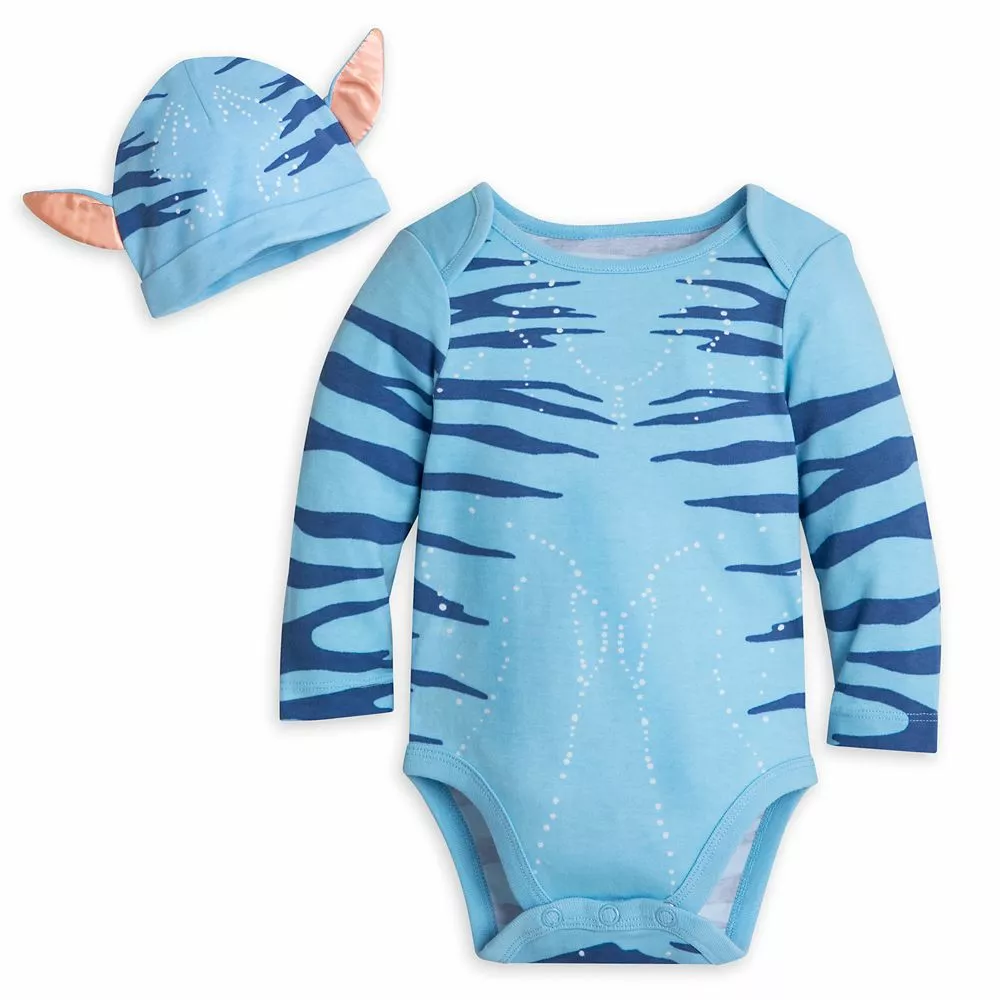 Na'vi Costume Bodysuit And Beanie Set For Baby – Pandora – The World Of Avatar 3 Na'vi Costume Bodysuit And Beanie Set For Baby – Pandora – The World Of Avatar