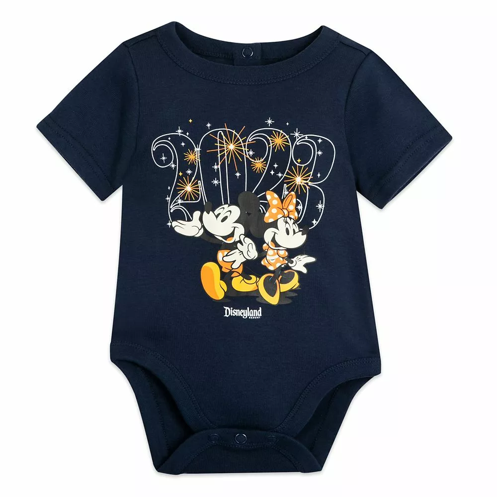 Mickey And Minnie Mouse Bodysuit For Baby – Disneyland 2023 3 Mickey And Minnie Mouse Bodysuit For Baby – Disneyland 2023