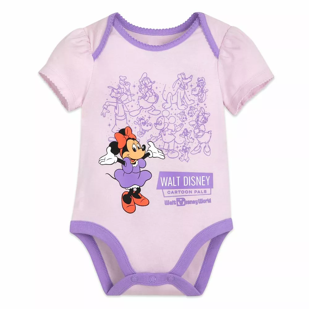 Minnie Mouse And Friends Bodysuit For Baby – Walt Disney World 2 Minnie Mouse And Friends Bodysuit For Baby – Walt Disney World