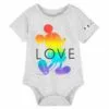 Disney Pride Collection Mickey Mouse Bodysuit For Baby 2 Disney Pride Collection Mickey Mouse Bodysuit For Baby -National Geographic Shop 4042059583965