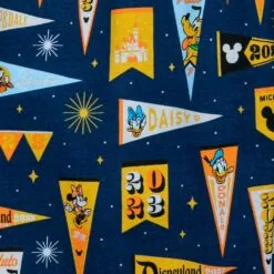 Mickey Mouse And Friends Pennant Flag Sleep Shorts For Adults – Disneyland 2023 7 Mickey Mouse And Friends Pennant Flag Sleep Shorts For Adults – Disneyland 2023 -National Geographic Shop 4901057393093 2