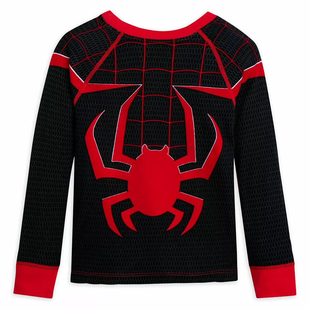 Spider-Man Miles Morales Costume PJ PALS For Kids 6 Spider-Man Miles Morales Costume PJ PALS For Kids - Image 4