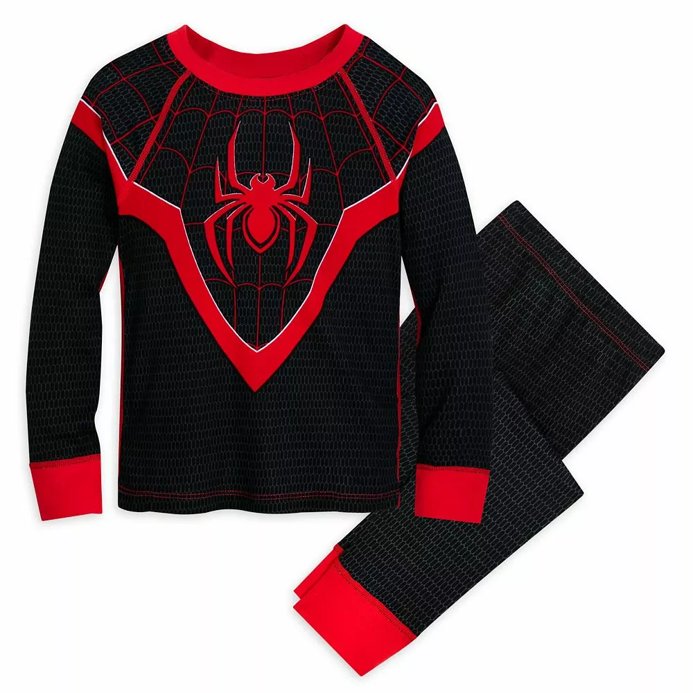 Spider-Man Miles Morales Costume PJ PALS For Kids 3 Spider-Man Miles Morales Costume PJ PALS For Kids