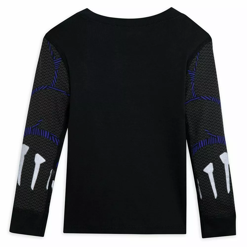 Black Panther Costume PJ PALS For Kids 5 Black Panther Costume PJ PALS For Kids - Image 3