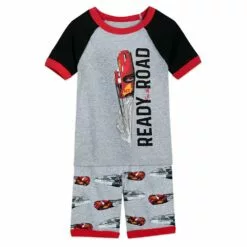 Lightning McQueen PJ PALS Short Set For Kids – Cars