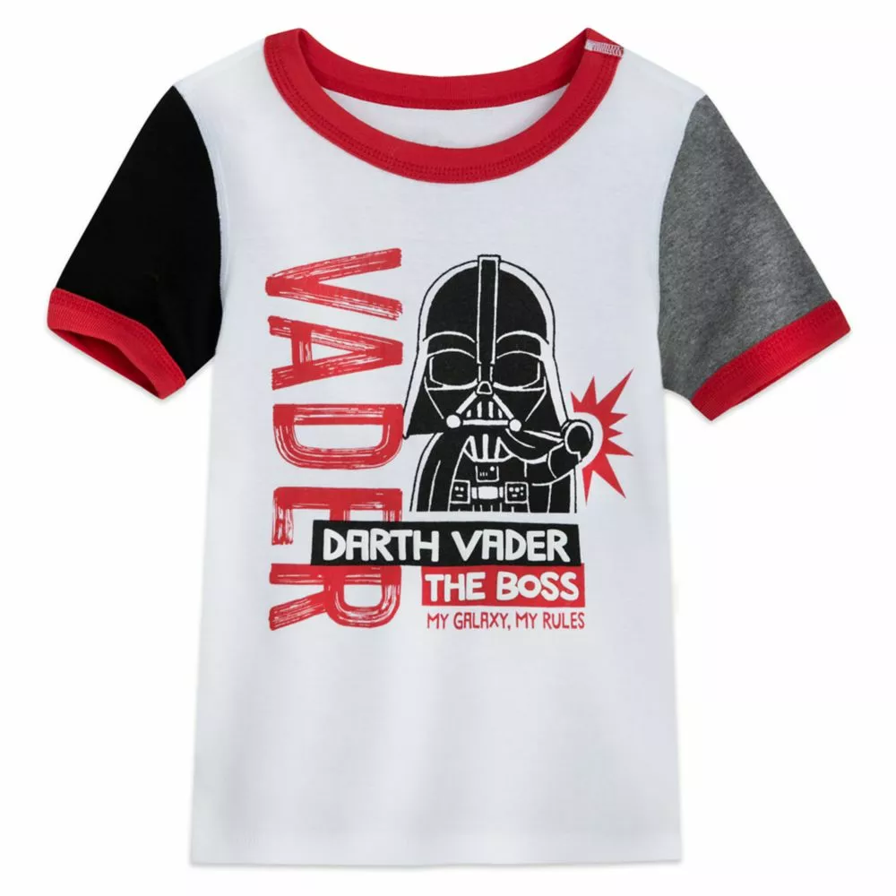 Darth Vader PJ PALS Short Set For Kids – Star Wars 4 Darth Vader PJ PALS Short Set For Kids – Star Wars - Image 2