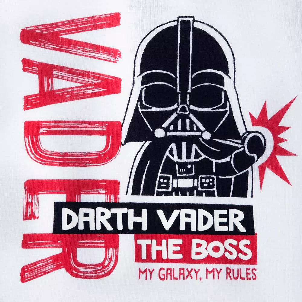 Darth Vader PJ PALS Short Set For Kids – Star Wars 5 Darth Vader PJ PALS Short Set For Kids – Star Wars - Image 3