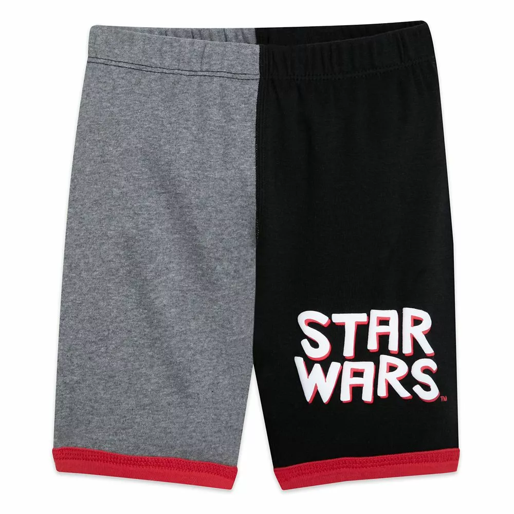 Darth Vader PJ PALS Short Set For Kids – Star Wars 6 Darth Vader PJ PALS Short Set For Kids – Star Wars - Image 4