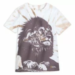 National Geographic Lion Tie-Dye T-Shirt For Kids