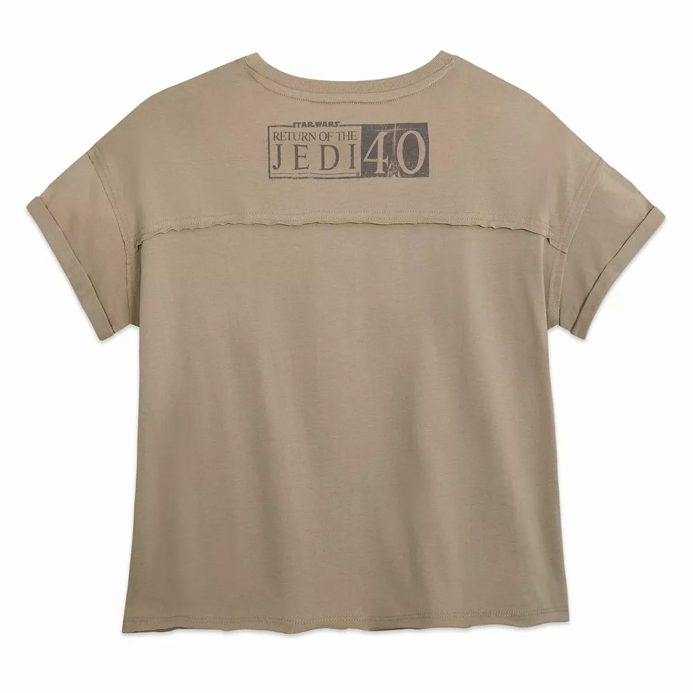 Princess Leia And Wicket T-Shirt For Women – Star Wars: Return Of The Jedi 40th Anniversary 4 Princess Leia And Wicket T-Shirt For Women – Star Wars: Return Of The Jedi 40th Anniversary - Image 2