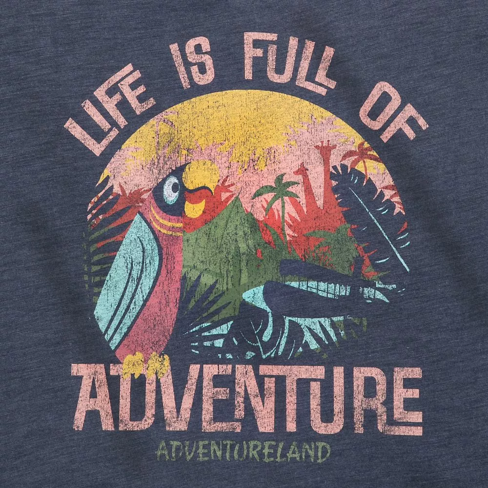 Adventureland ''Life Is Full Of Adventure'' Crop Top For Women 5 Adventureland ''Life Is Full Of Adventure'' Crop Top For Women - Image 3