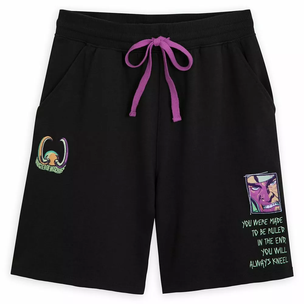 Loki ''Master Of Mischief'' Shorts For Adults 3 Loki ''Master Of Mischief'' Shorts For Adults