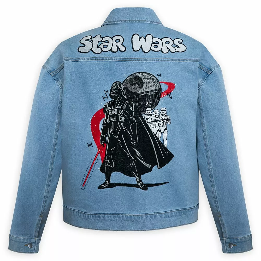 Darth Vader Denim Jacket For Adults – Star Wars 3 Darth Vader Denim Jacket For Adults – Star Wars