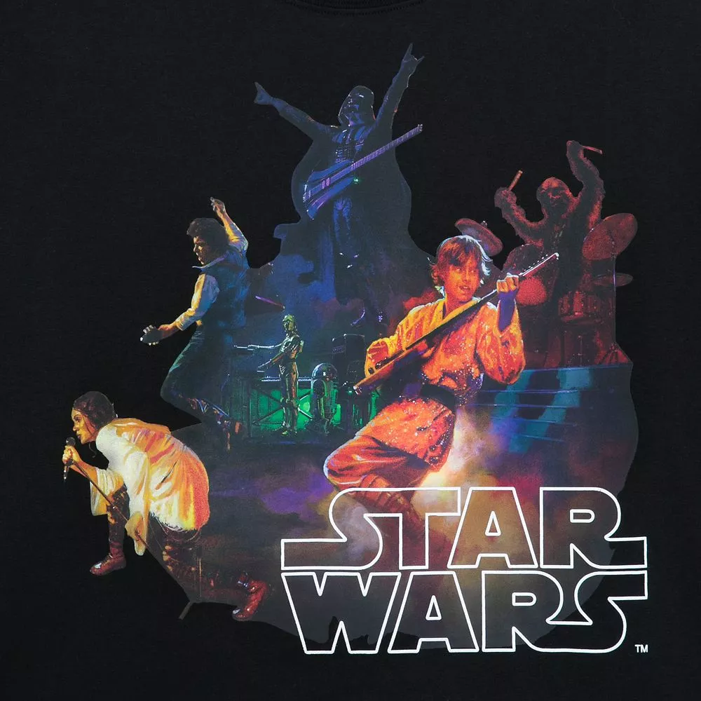 Star Wars All-Star Band T-Shirt For Adults 5 Star Wars All-Star Band T-Shirt For Adults - Image 3