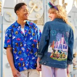 Disney Parks Woven Shirt For Men By Joey Chou -National Geographic Shop 5205057431161 1