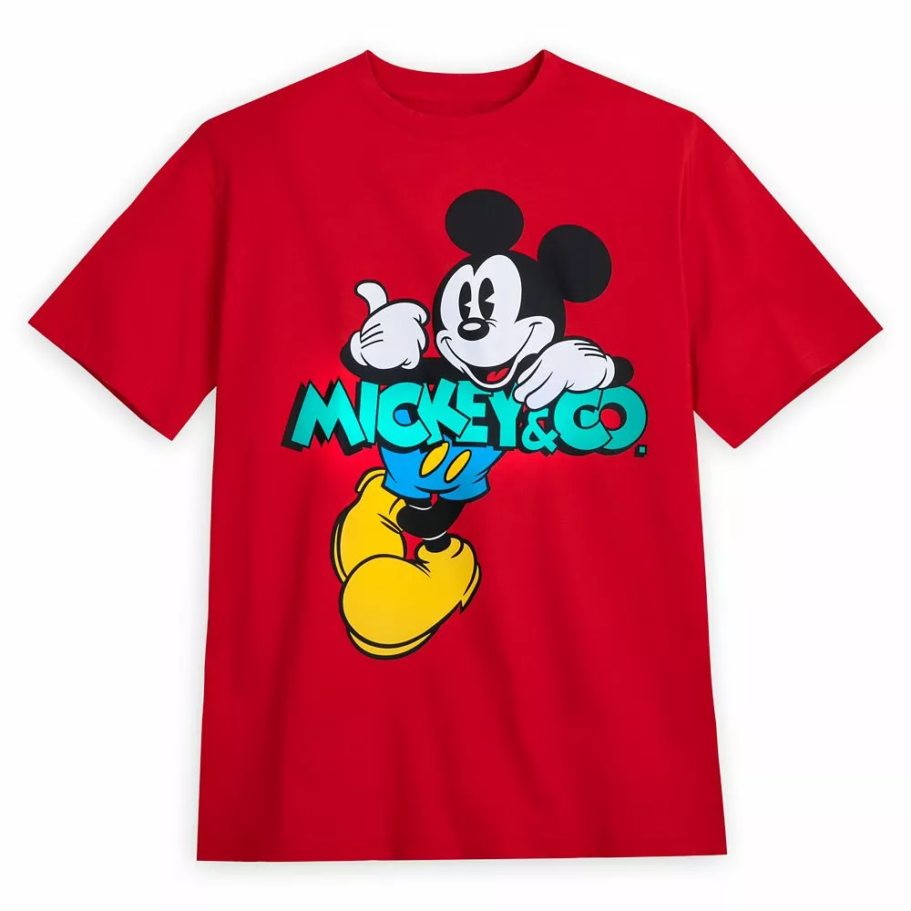 Mickey Mouse T-Shirt For Adults – Mickey & Co. 3 Mickey Mouse T-Shirt For Adults – Mickey & Co.