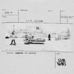 Star Wars Concept Artwork Speeder T-Shirt For Adults -National Geographic Shop 5620048008054 2