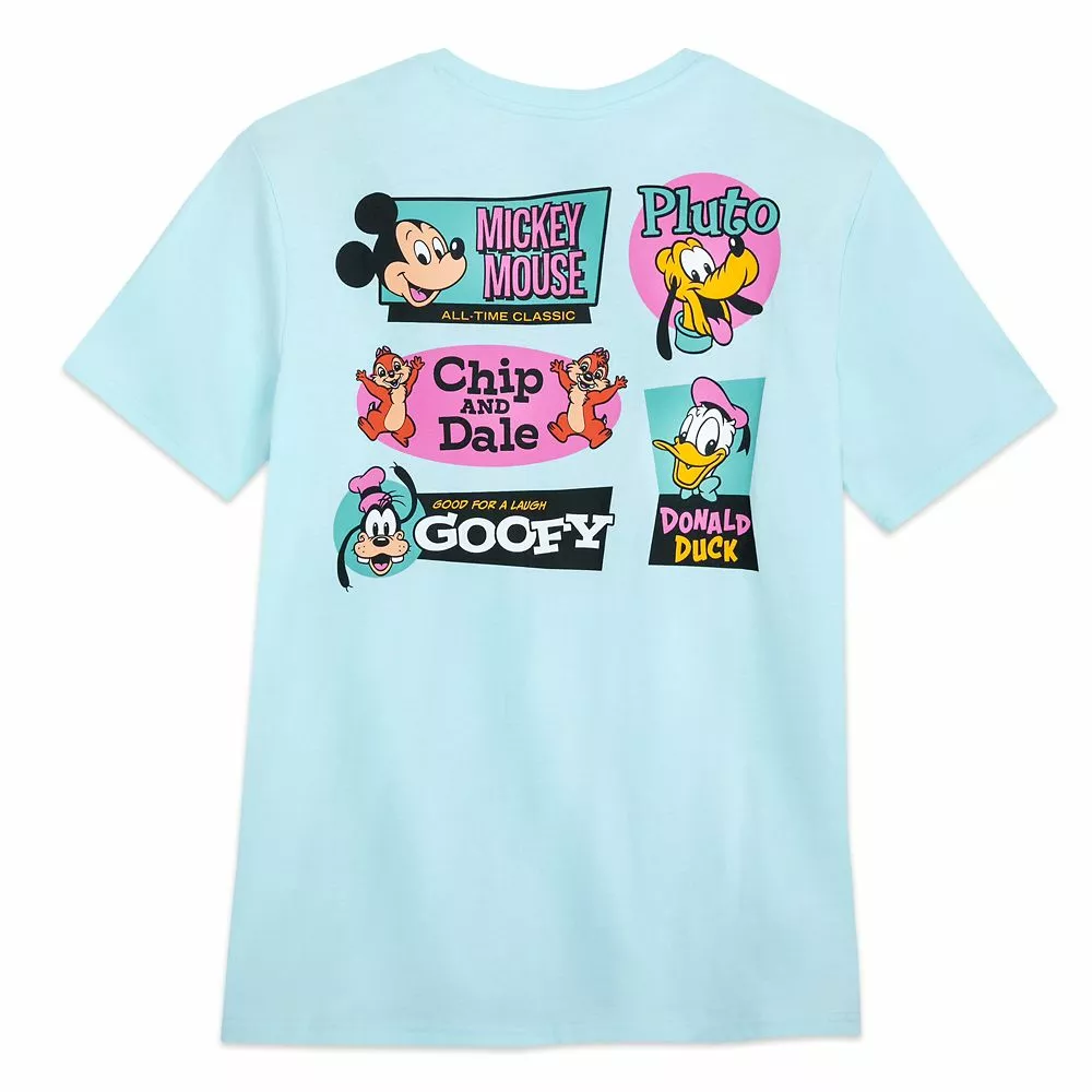 Mickey Mouse And Friends Pocket T-Shirt For Adults 4 Mickey Mouse And Friends Pocket T-Shirt For Adults - Image 2