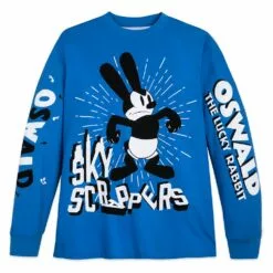 Oswald The Lucky Rabbit Long Sleeve T-Shirt For Adults – Disney100