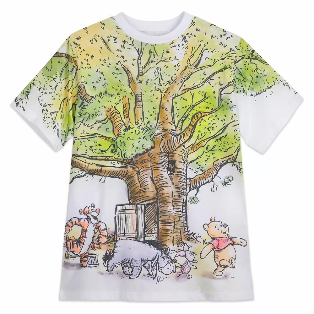 Winnie The Pooh And Pals T-Shirt For Adults 3 Winnie The Pooh And Pals T-Shirt For Adults