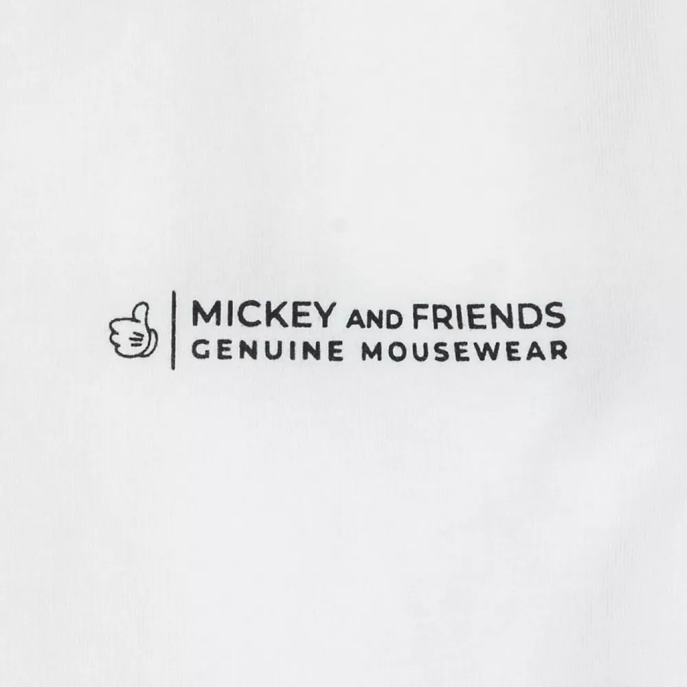 Mickey Mouse Genuine Mousewear T-Shirt For Adults – White 5 Mickey Mouse Genuine Mousewear T-Shirt For Adults – White - Image 3